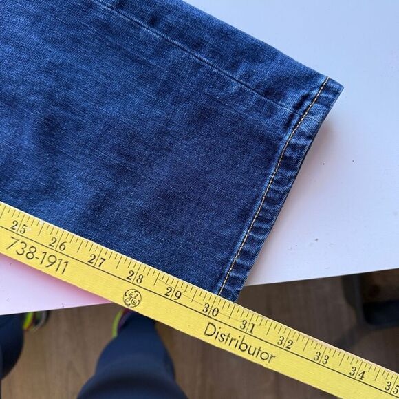 Cabi Classic Straight Leg Jeans, Dark Wash,‎ Size8 - Picture 6 of 7